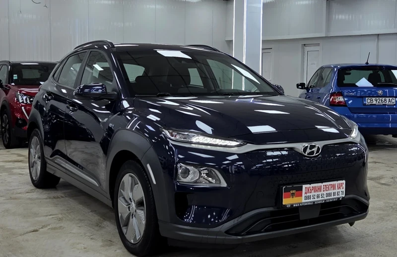 Hyundai Kona 64KWh/Blue Link/SOH100% - 33150 лв. / 16949.33 € - 77467032 1 | Car24.bg Hyundai Kona 64KWh/Blue Link/SOH100% - 33150 лв. / 16949.33 € - 77467032 1