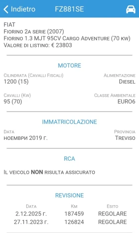 Fiat Fiorino 1.3 multi jet | Auto.bg — изображение 14 Fiat Fiorino 1.3 multi jet | Auto.bg — изображение 14