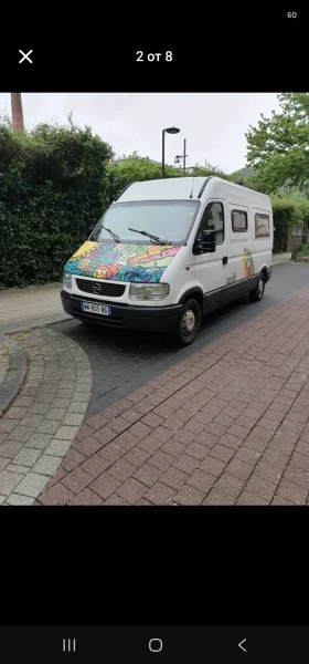 Кемпер Renault Movano