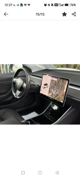 Tesla Model 3 Long range /490k.s./AWD/ ЕВРОПЕЙКА | Auto.bg — изображение 13 Tesla Model 3 Long range /490k.s./AWD/ ЕВРОПЕЙКА | Auto.bg — изображение 13