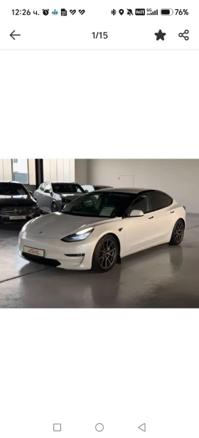 Tesla Model 3 Long range /490k.s./AWD/ ЕВРОПЕЙКА | Auto.bg — изображение 3 Tesla Model 3 Long range /490k.s./AWD/ ЕВРОПЕЙКА | Auto.bg — изображение 3