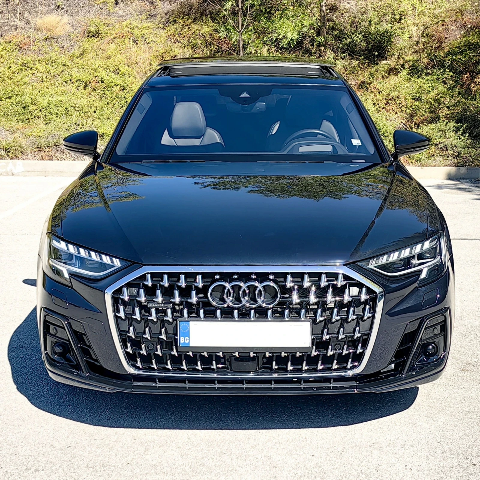 Audi A8 LONG/55TFSI/ГАРАНЦИЯ 5г/Matrix* B&O* HUD* МАСАЖИ*  - изображение 2 | Auto.bg Audi A8 LONG/55TFSI/ГАРАНЦИЯ 5г/Matrix* B&O* HUD* МАСАЖИ*  - изображение 2