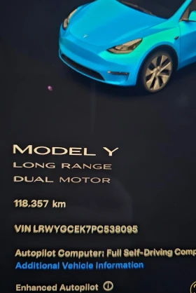 Tesla Model Y Long Range 4x4 Ryzen - 29500 € / 57696.99 лв. - 98199663 14 | Car24.bg Tesla Model Y Long Range 4x4 Ryzen - 29500 € / 57696.99 лв. - 98199663 14
