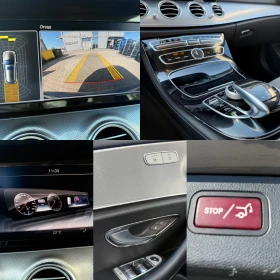 Mercedes-Benz E 220 AMG Optic+ 9Gtronic+ BlueTec+ Full Led+ Navi+ Подг | Mobile.bg — малка снимка 12