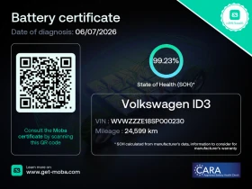 VW ID.3 ID.3 Pro 204 К.с. 99.23% SoH | Auto.bg — изображение 2 VW ID.3 ID.3 Pro 204 К.с. 99.23% SoH | Auto.bg — изображение 2