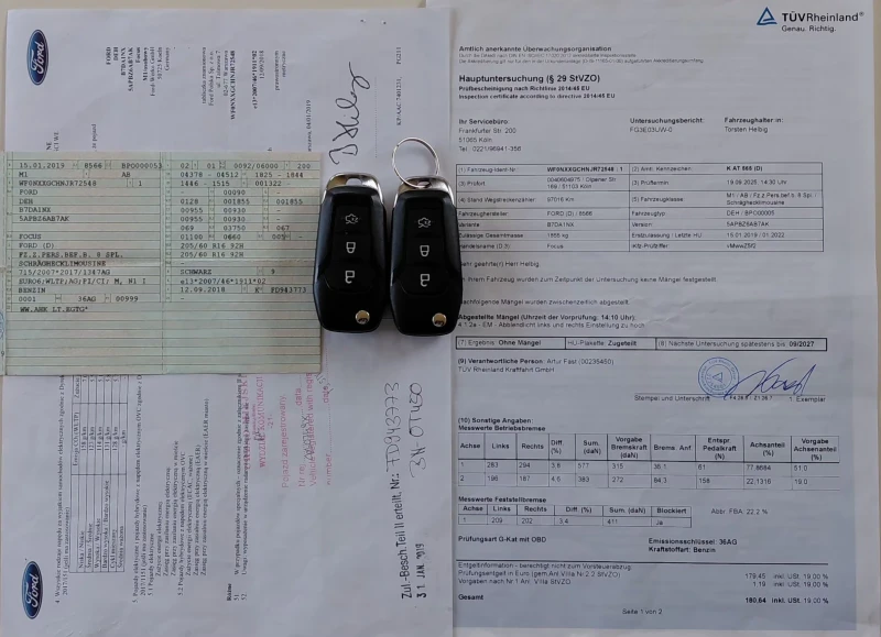 Ford Focus 1.0i 125k.c., Germany, 97578km - 17590 лв. / 8993.62 € - 74621853 1 | Car24.bg Ford Focus 1.0i 125k.c., Germany, 97578km - 17590 лв. / 8993.62 € - 74621853 1