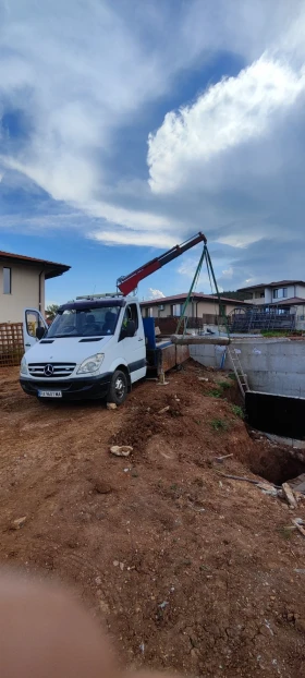 Mercedes-Benz Sprinter С кран