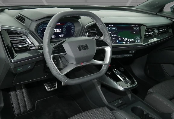Audi Q4 e-Tron 55 Quattro = S-line = Гаранция - изображение 5 | Auto.bg Audi Q4 e-Tron 55 Quattro = S-line = Гаранция - изображение 5