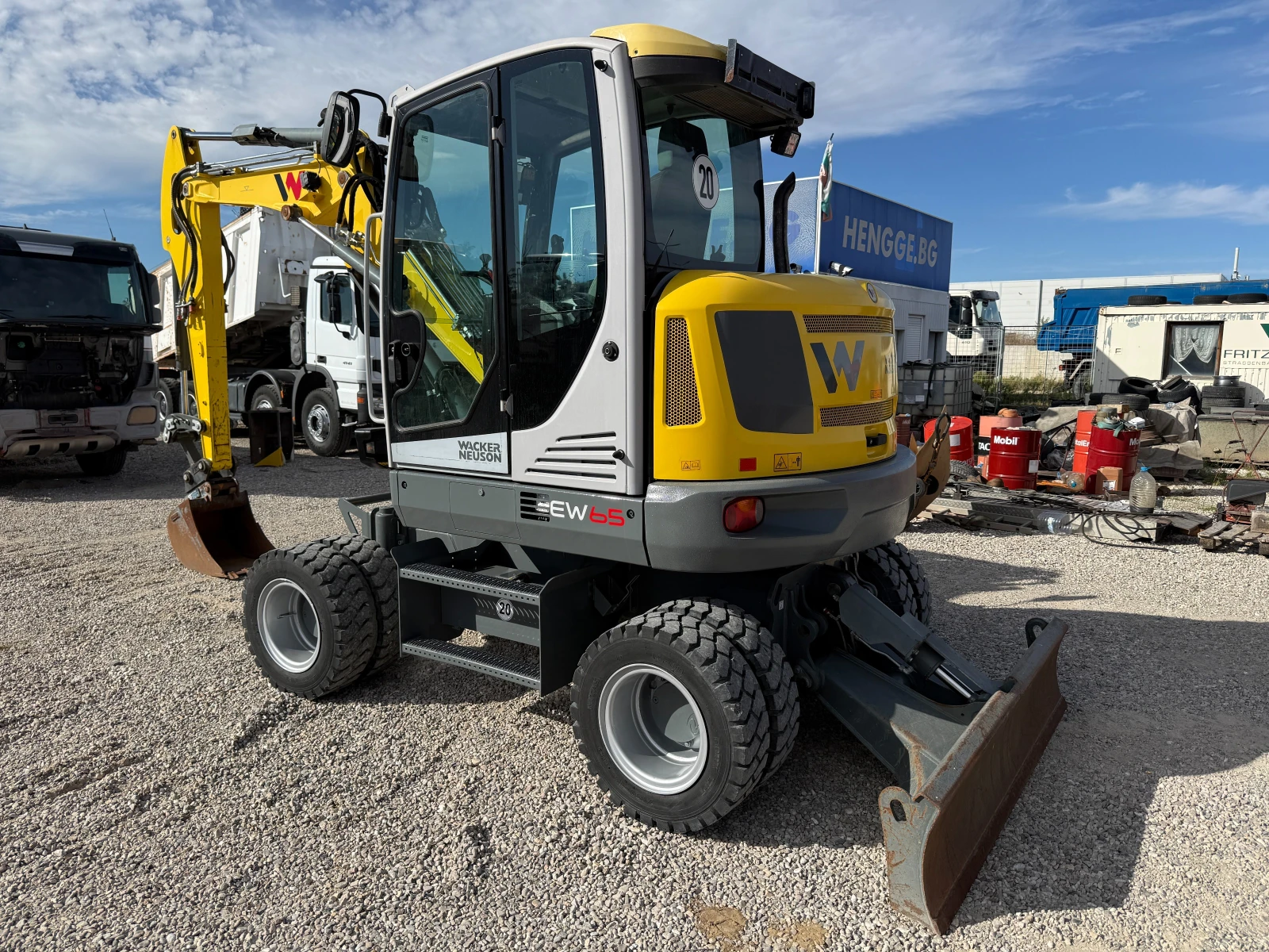 Багер Wacker Neuson EW 65 - изображение 6 | Auto.bg Багер Wacker Neuson EW 65 - изображение 6
