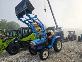 Трактор Kubota СЪС КОФА И ВИЛИЦИ ЗА БАЛЛИ