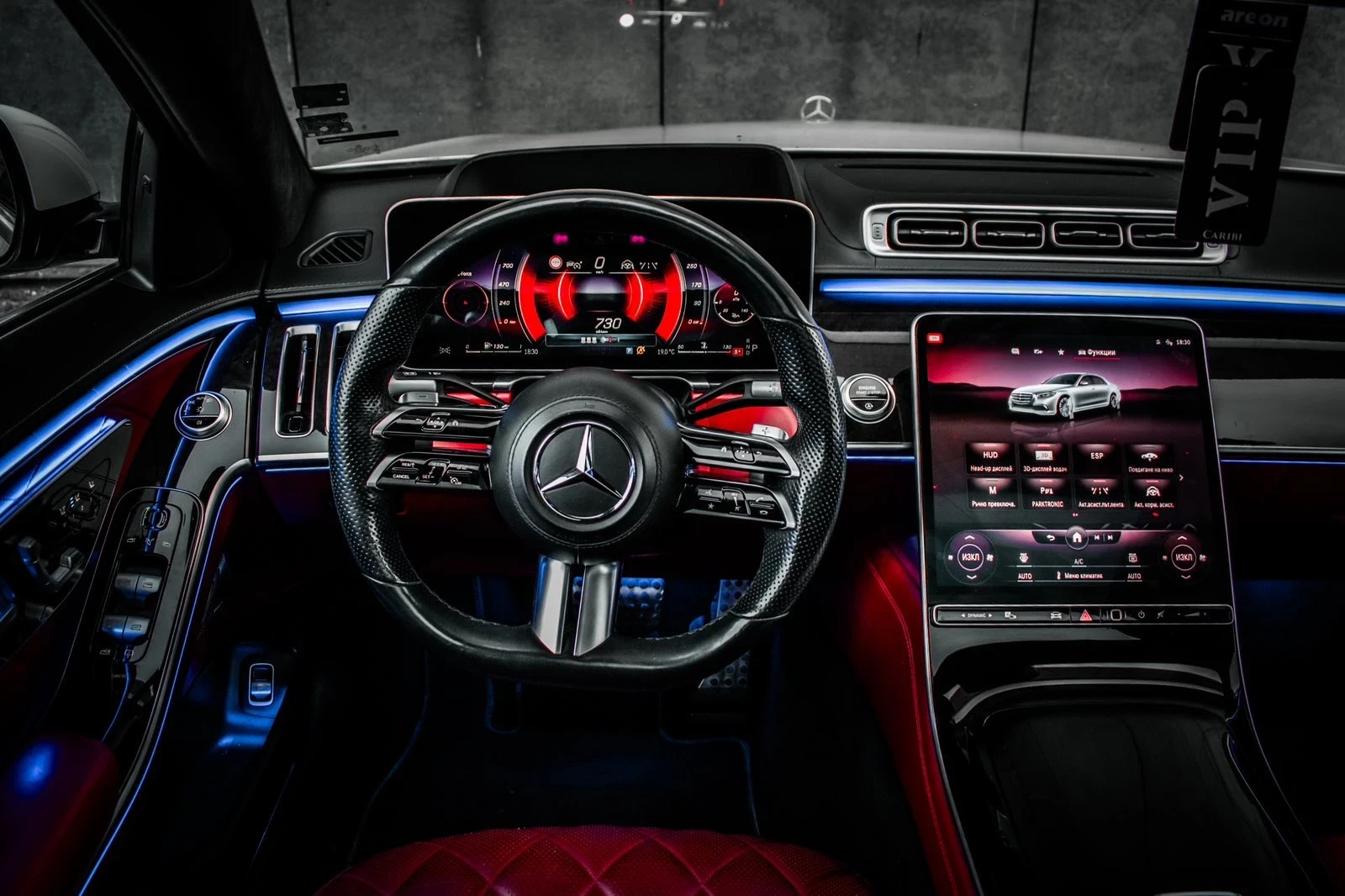 Mercedes-Benz S 400 Long AMG line 3D Head-up* burmaster* pano - изображение 9 | Auto.bg Mercedes-Benz S 400 Long AMG line 3D Head-up* burmaster* pano - изображение 9