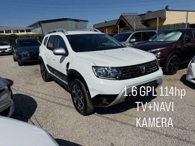 Dacia Duster 1.6 LPG 114hp* TV+ DVD* КОЖА* ПОДГРЕВ* КАМЕРА - 10999 € - 67368555 1 | Car24.bg Dacia Duster 1.6 LPG 114hp* TV+ DVD* КОЖА* ПОДГРЕВ* КАМЕРА - 10999 € - 67368555 1