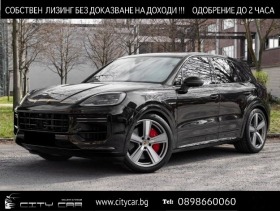 Обява за продажба на Porsche Cayenne TURBO E-HYBRID/NEW MODEL/CARBON/BURM/PANO/SPORT D/ ~ 231 576 EUR - изображение 1
