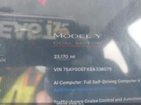 Tesla Model Y PERFORMANCE DUAL MOTOR ALL-WHEEL DRIVE | Auto.bg — изображение 11 Tesla Model Y PERFORMANCE DUAL MOTOR ALL-WHEEL DRIVE | Auto.bg — изображение 11