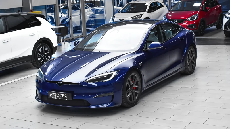 Tesla Model S Plaid 100 kWh Tri Motor 4x4 - 91990 € - 93190239 1 | Car24.bg Tesla Model S Plaid 100 kWh Tri Motor 4x4 - 91990 € - 93190239 1