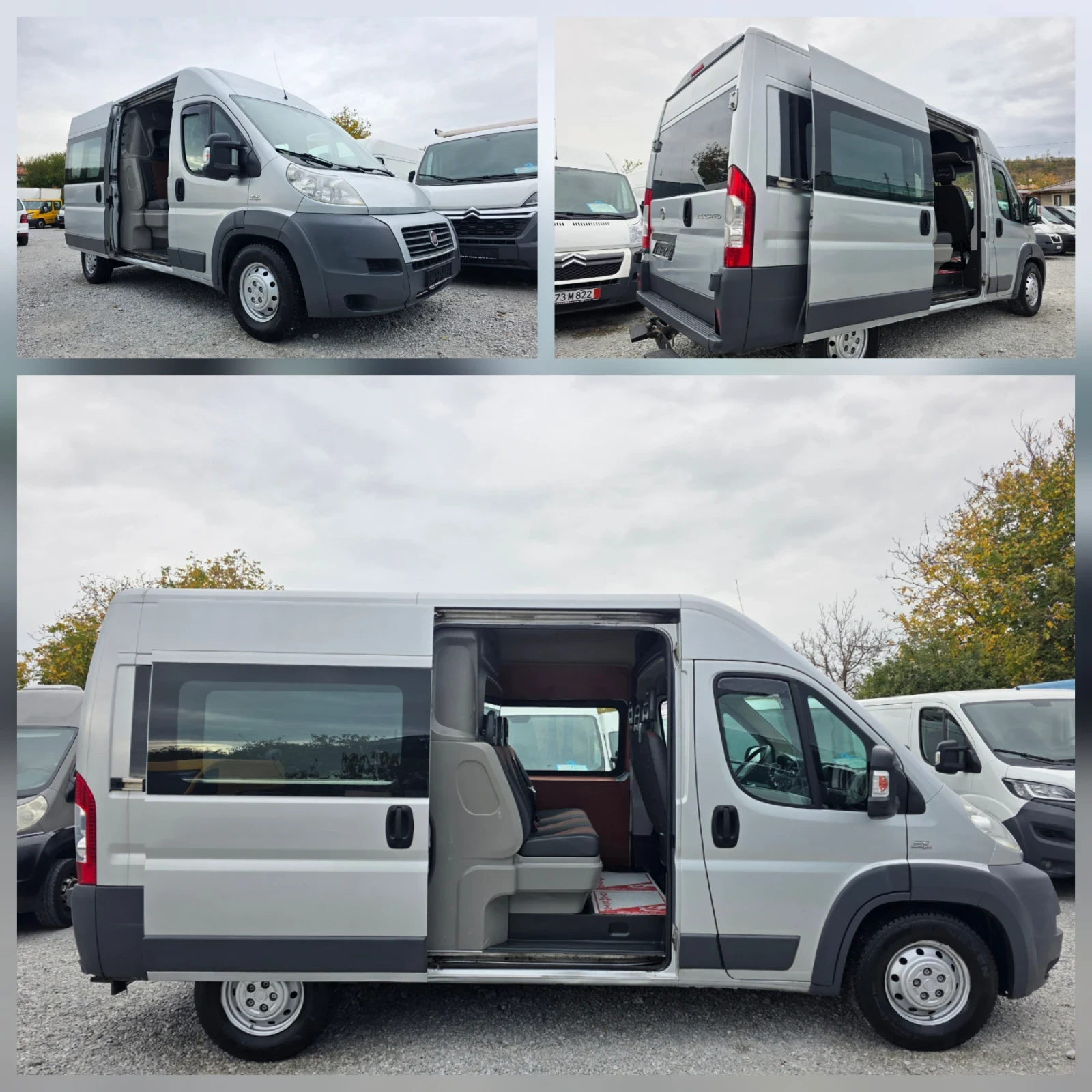 Fiat Ducato 2.3mjet 5+ 1 КЛИМАТИК - изображение 4 | Auto.bg Fiat Ducato 2.3mjet 5+ 1 КЛИМАТИК - изображение 4