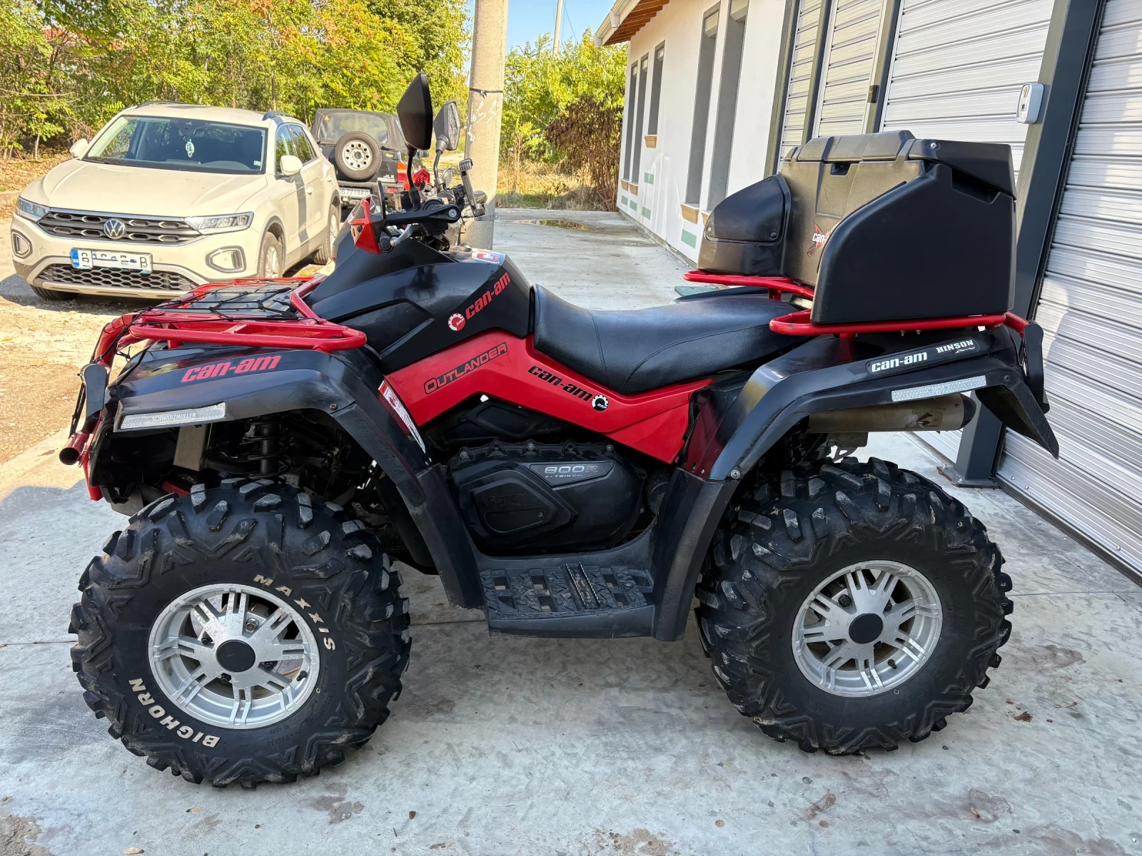 Can-Am Outlander 800 4x4 хидравлика - изображение 3 | Auto.bg Can-Am Outlander 800 4x4 хидравлика - изображение 3