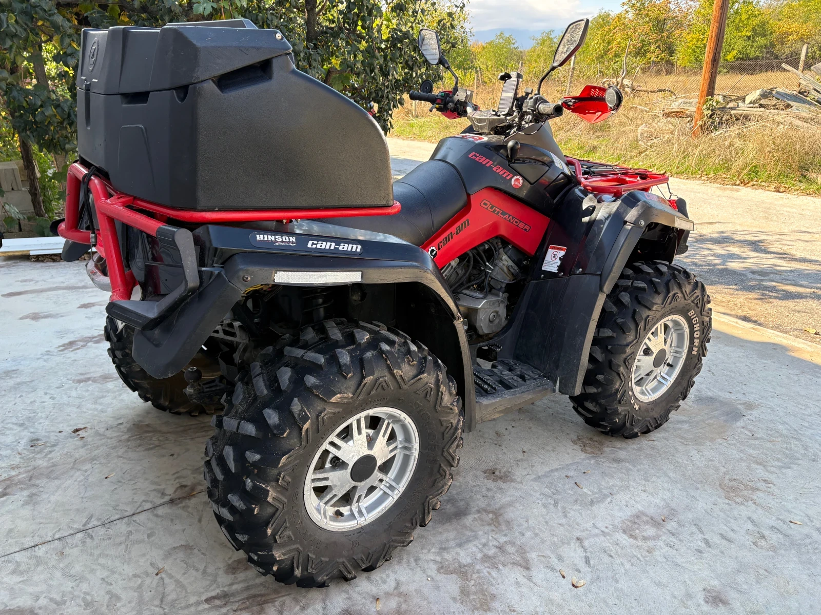 Can-Am Outlander 800 4x4 хидравлика - изображение 6 | Auto.bg Can-Am Outlander 800 4x4 хидравлика - изображение 6