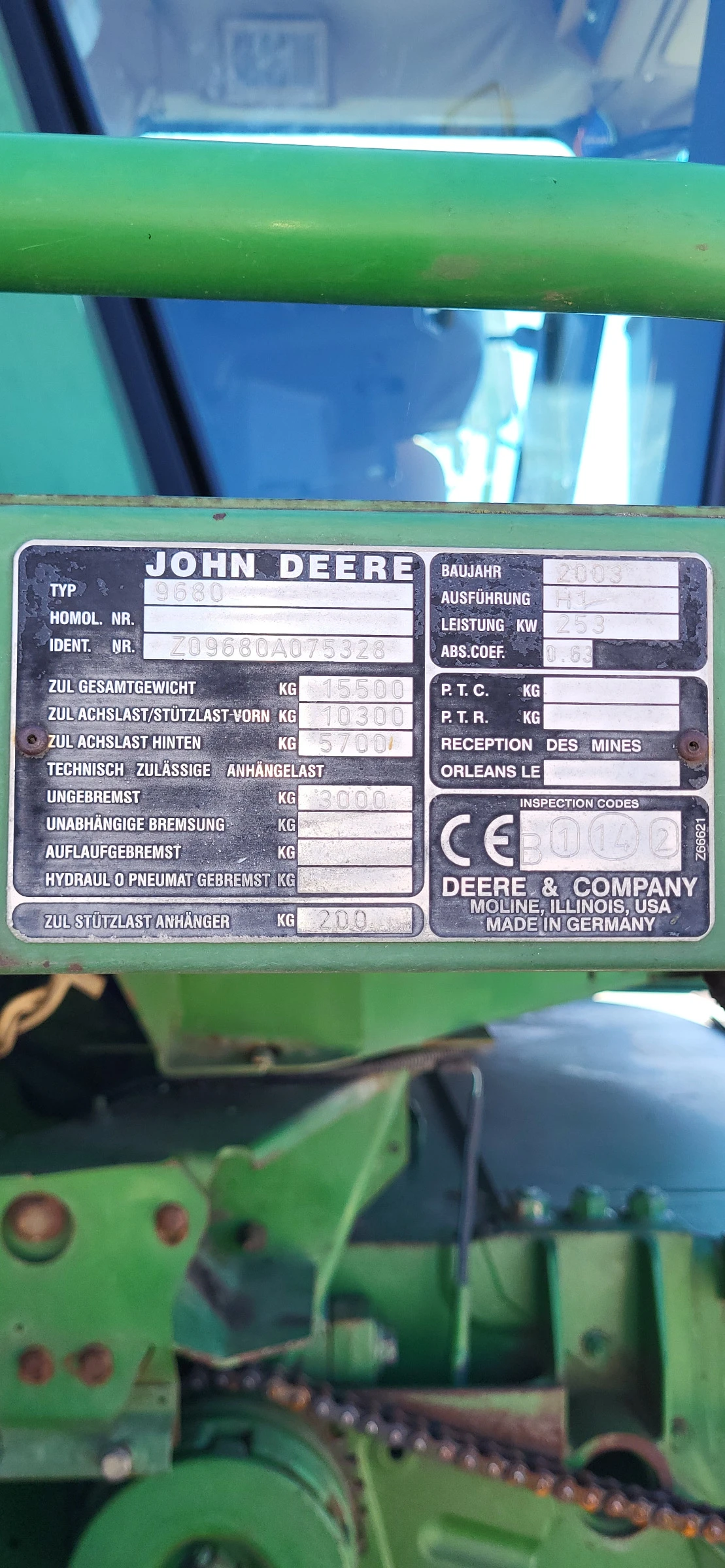 Комбайн John Deere 9680 WTS - изображение 4 | Auto.bg Комбайн John Deere 9680 WTS - изображение 4