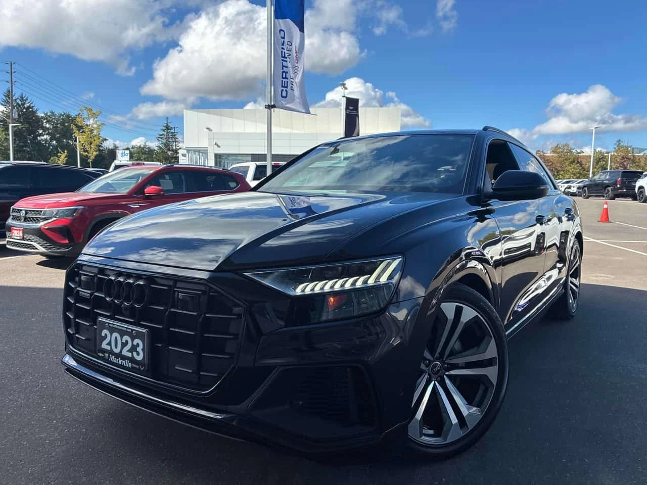 Audi Q8 * 55 TFSI * S-Line * Technik * CARFAX * | Auto.bg — изображение 1 Audi Q8 * 55 TFSI * S-Line * Technik * CARFAX * | Auto.bg — изображение 1