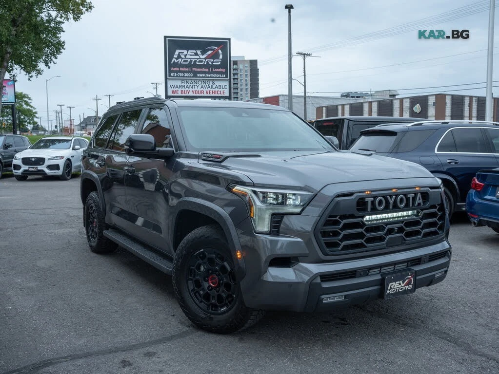 Toyota Sequoia TRD Pro 4WD * АвтоКредит * (ЦЕНА ДО БГ) | Auto.bg — изображение 1 Toyota Sequoia TRD Pro 4WD * АвтоКредит * (ЦЕНА ДО БГ) | Auto.bg — изображение 1