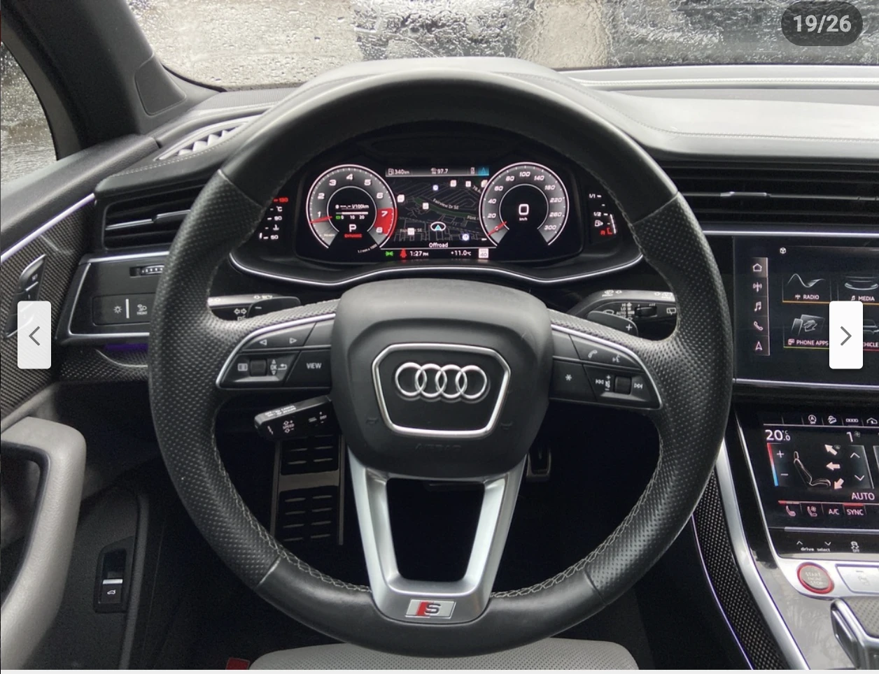 Audi SQ7 4TFSI* MATRIX* FACELIFT* BANG* OLUFSEN* 360КАМЕРА* - изображение 10 | Auto.bg Audi SQ7 4TFSI* MATRIX* FACELIFT* BANG* OLUFSEN* 360КАМЕРА* - изображение 10