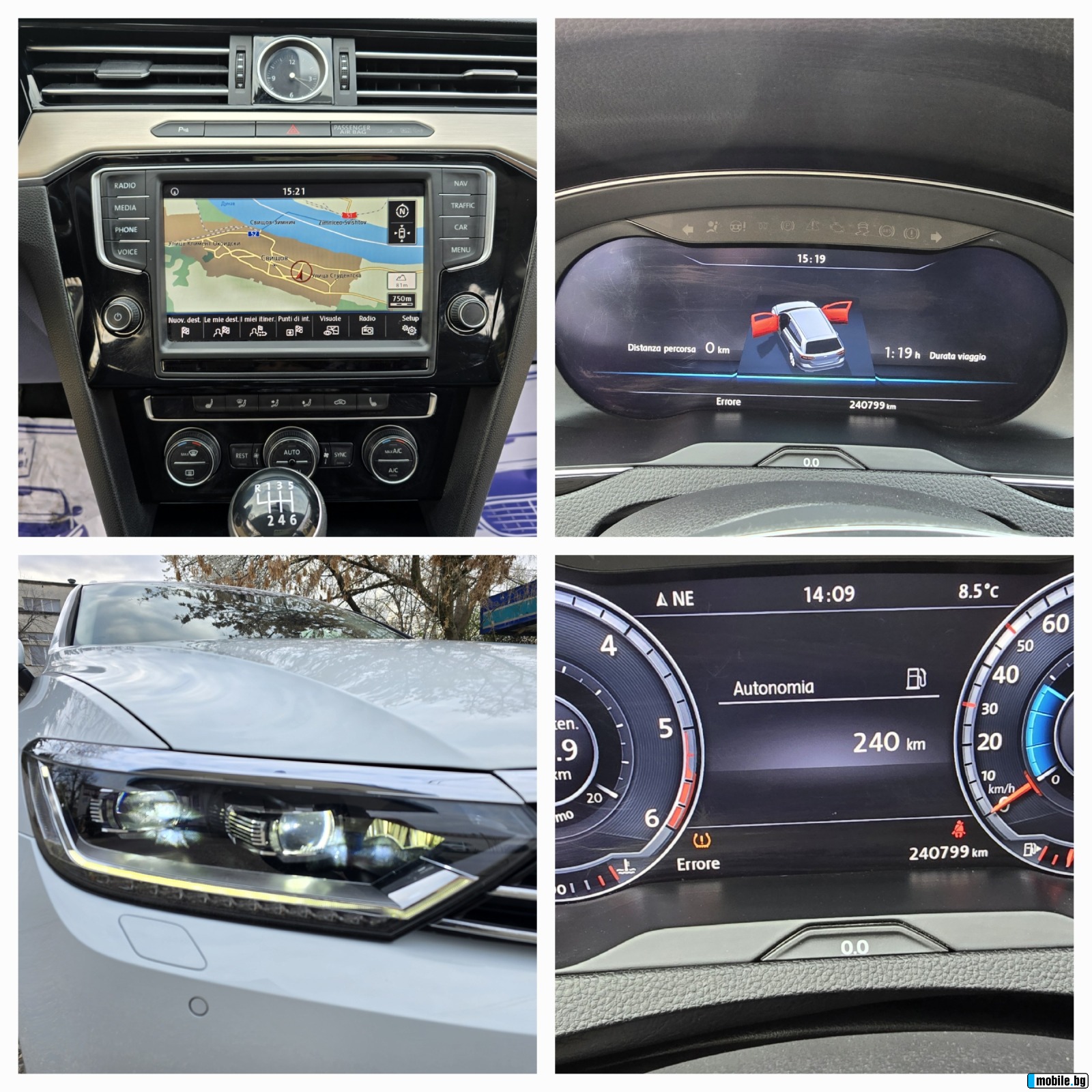 VW Passat 2.0 TDI FULL LED DIGITAL  4X4 | Mobile.bg   12