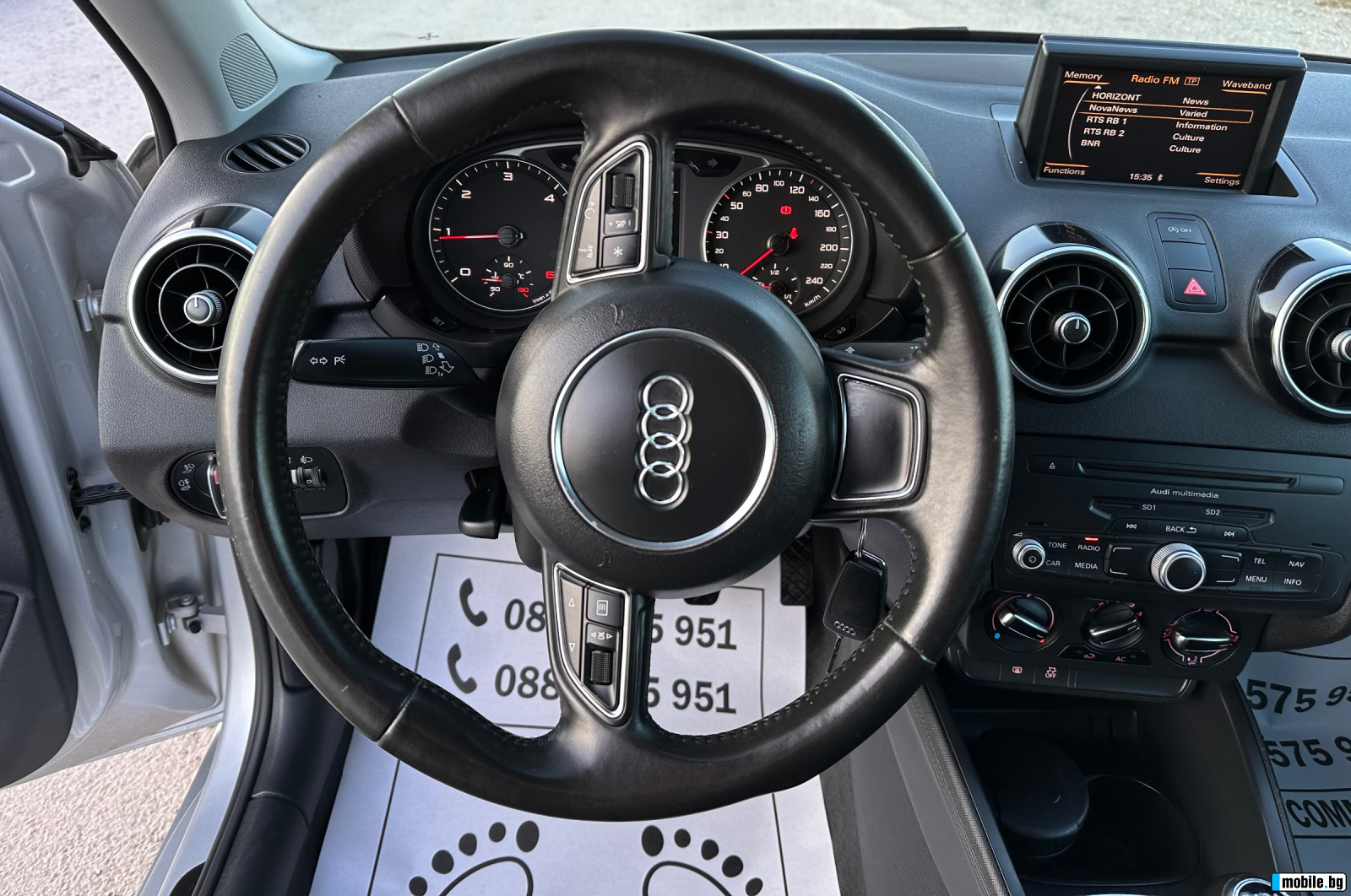 Audi A1 1.6-TDI-NAVI-EURO-5A-NEW-TOP | Mobile.bg   10