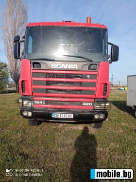       Scania R124 CB 8x4 HZ 420  ~ 125 000 .
