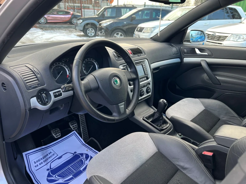 Skoda Octavia VRS 2.0T* КОЖА* НАВИ* , снимка 14 - Автомобили и джипове - 48786147