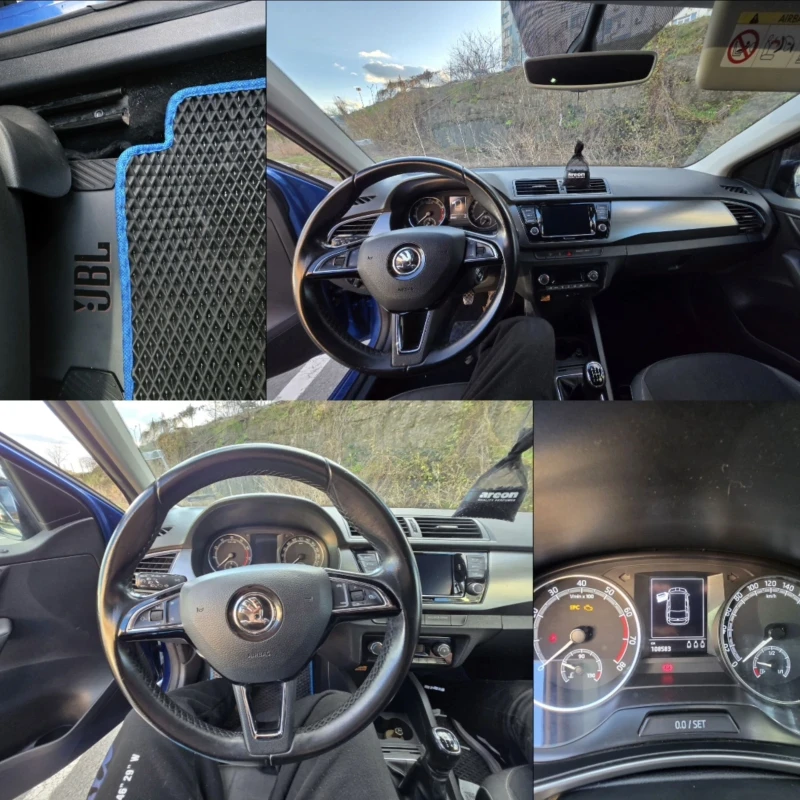 Skoda Fabia 1.0 75kc, снимка 10 - Автомобили и джипове - 52945852