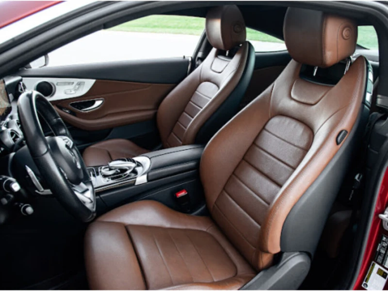 Mercedes-Benz C 300 AMG-pkg| COUPE| BROWN INT| NAV| PANOROOF| B.SPOT| , снимка 7 - Автомобили и джипове - 53156530