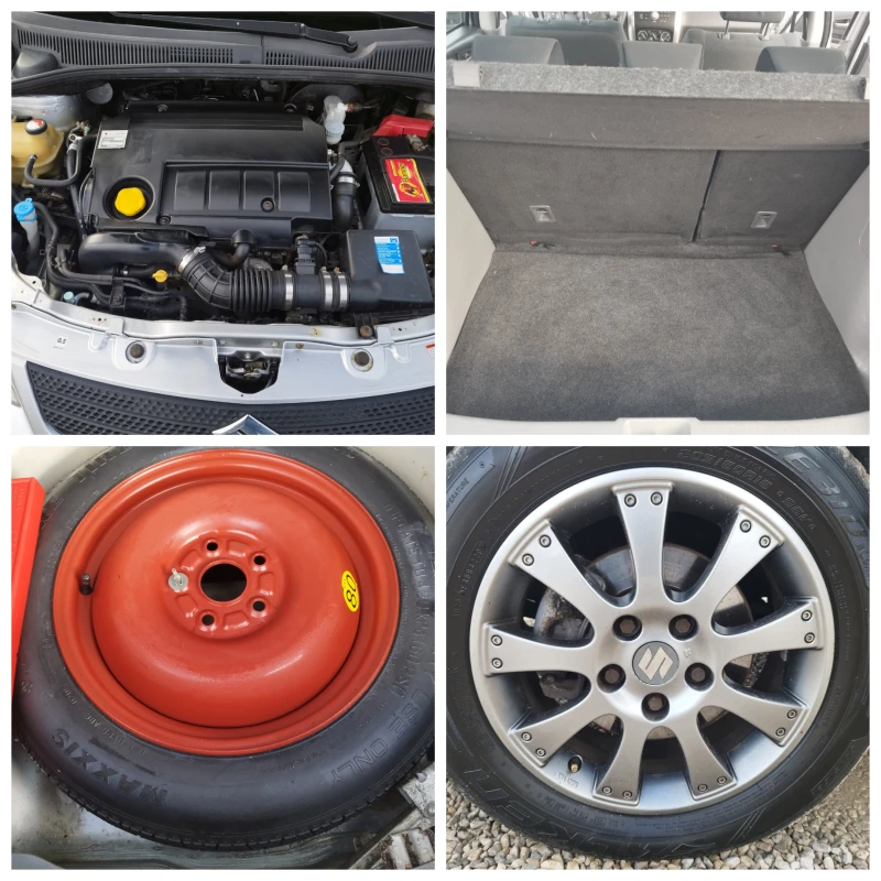 Suzuki SX4 1.9 Jtd 120 4x4, снимка 17 - Автомобили и джипове - 53262481