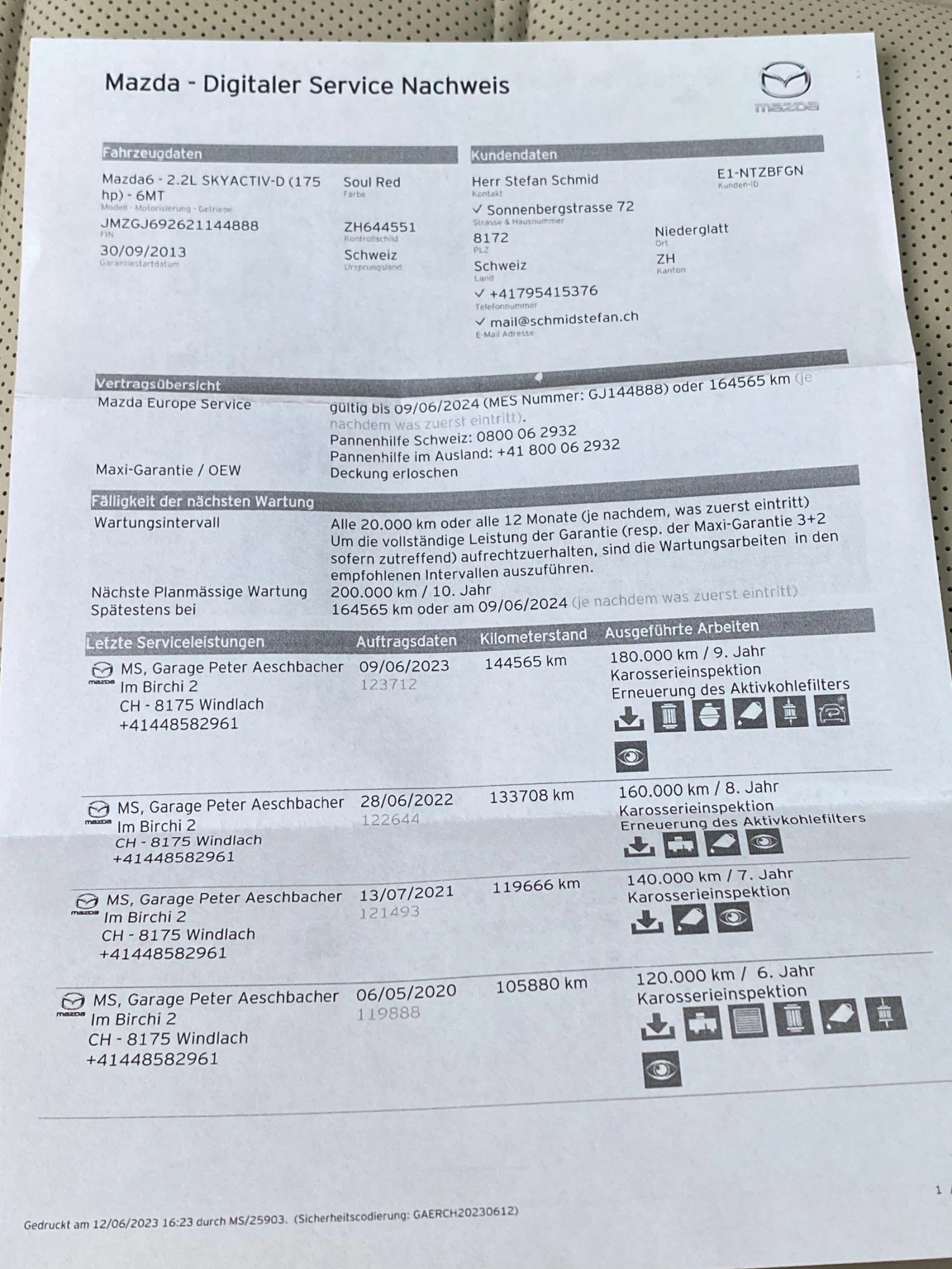 Mazda 6 2.2d  | Mobile.bg   15