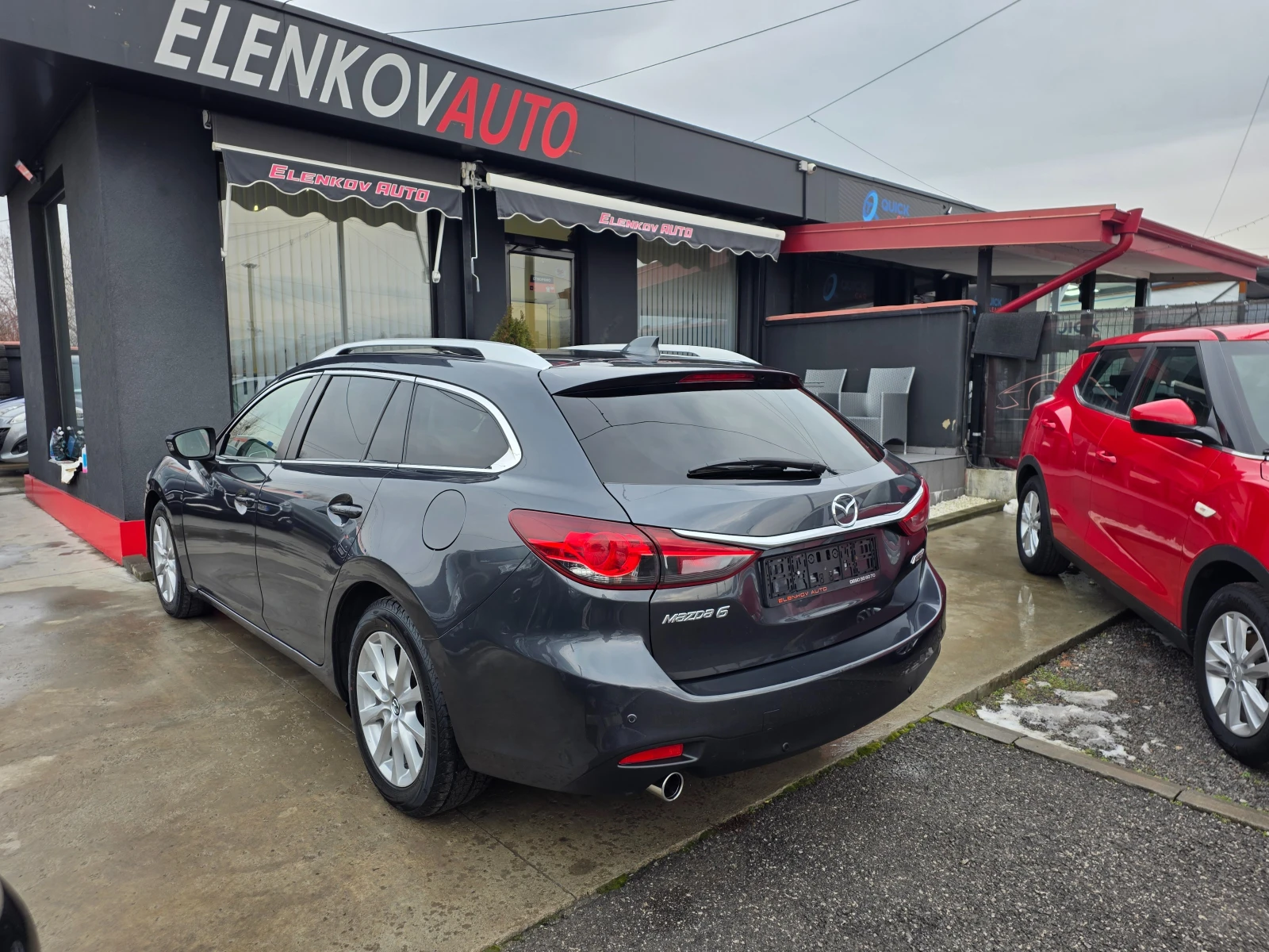 Mazda 6 2.2 D- 150к.с EURO 6- АВТОМАТИК - ШВЕЙЦАРИЯ - изображение 6