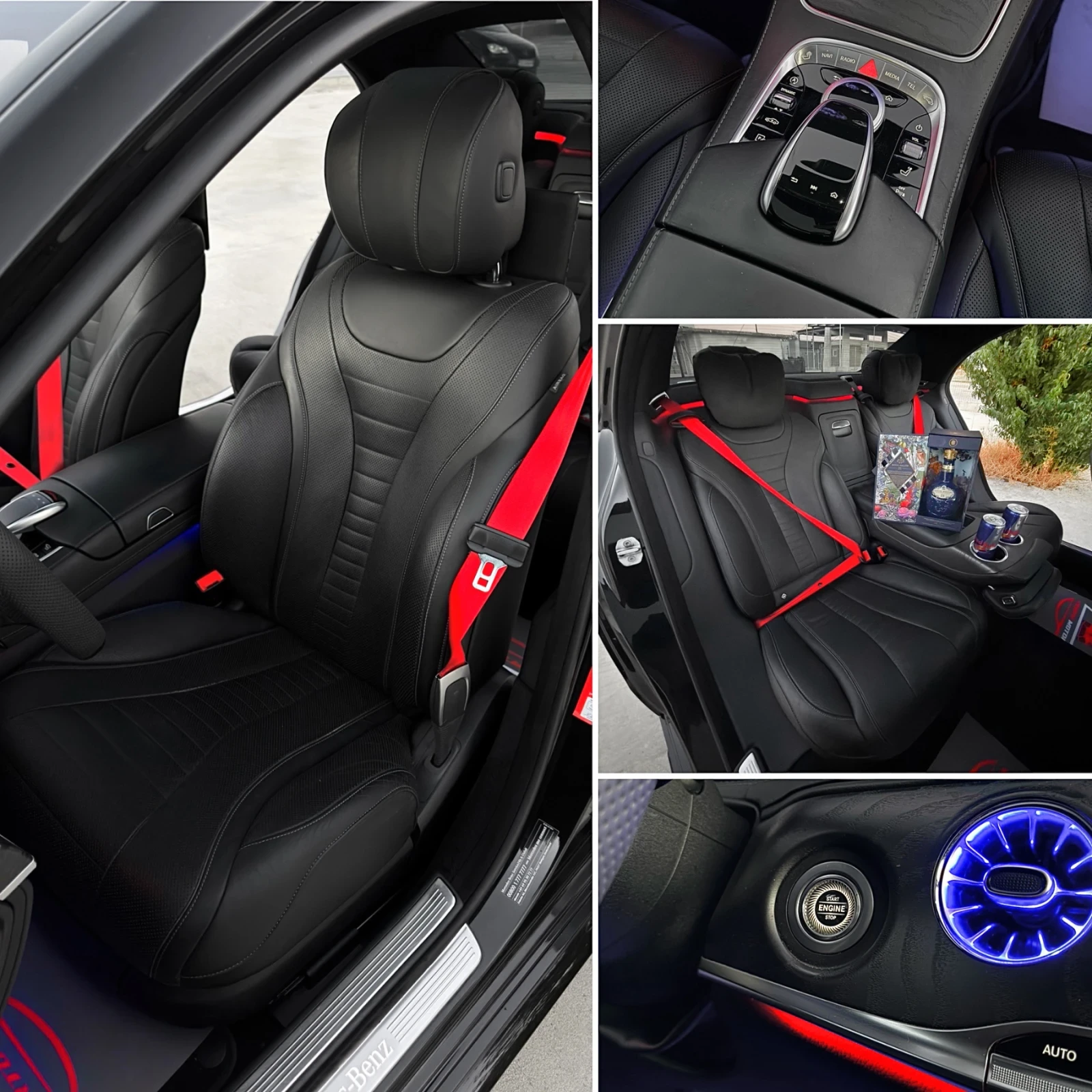 Mercedes-Benz S 400 BRABUS/ LONG/ 3xTV/ PANO/ 4MATIC/ 9G-Tronic/ | Mobile.bg � ����������� 12