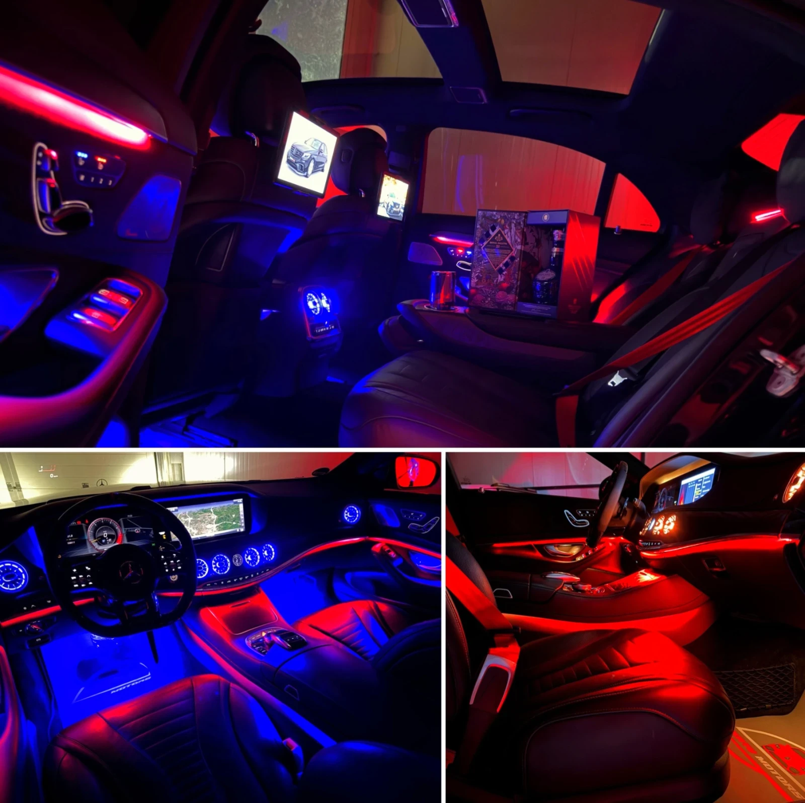 Mercedes-Benz S 400 BRABUS/ LONG/ 3xTV/ PANO/ 4MATIC/ 9G-Tronic/ | Mobile.bg � ����������� 16