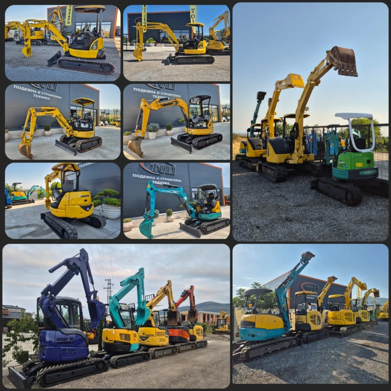 Багер Yanmar B3-6A / ЧУПЕЩА СТРЕЛА / ПЕРФЕКТЕН / НАЛИЧЕН !, снимка 16 - Индустриална техника - 52154934