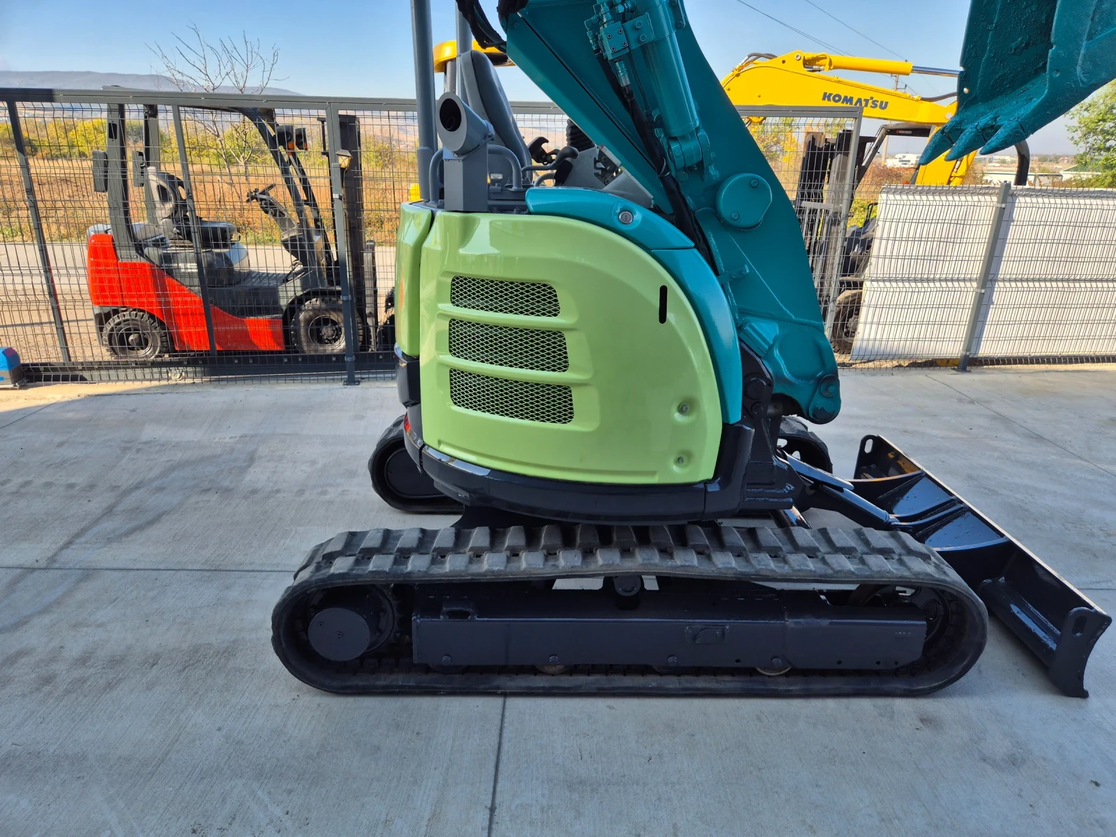 Багер Yanmar B3-6A / ЧУПЕЩА СТРЕЛА / ПЕРФЕКТЕН / НАЛИЧЕН ! - изображение 6