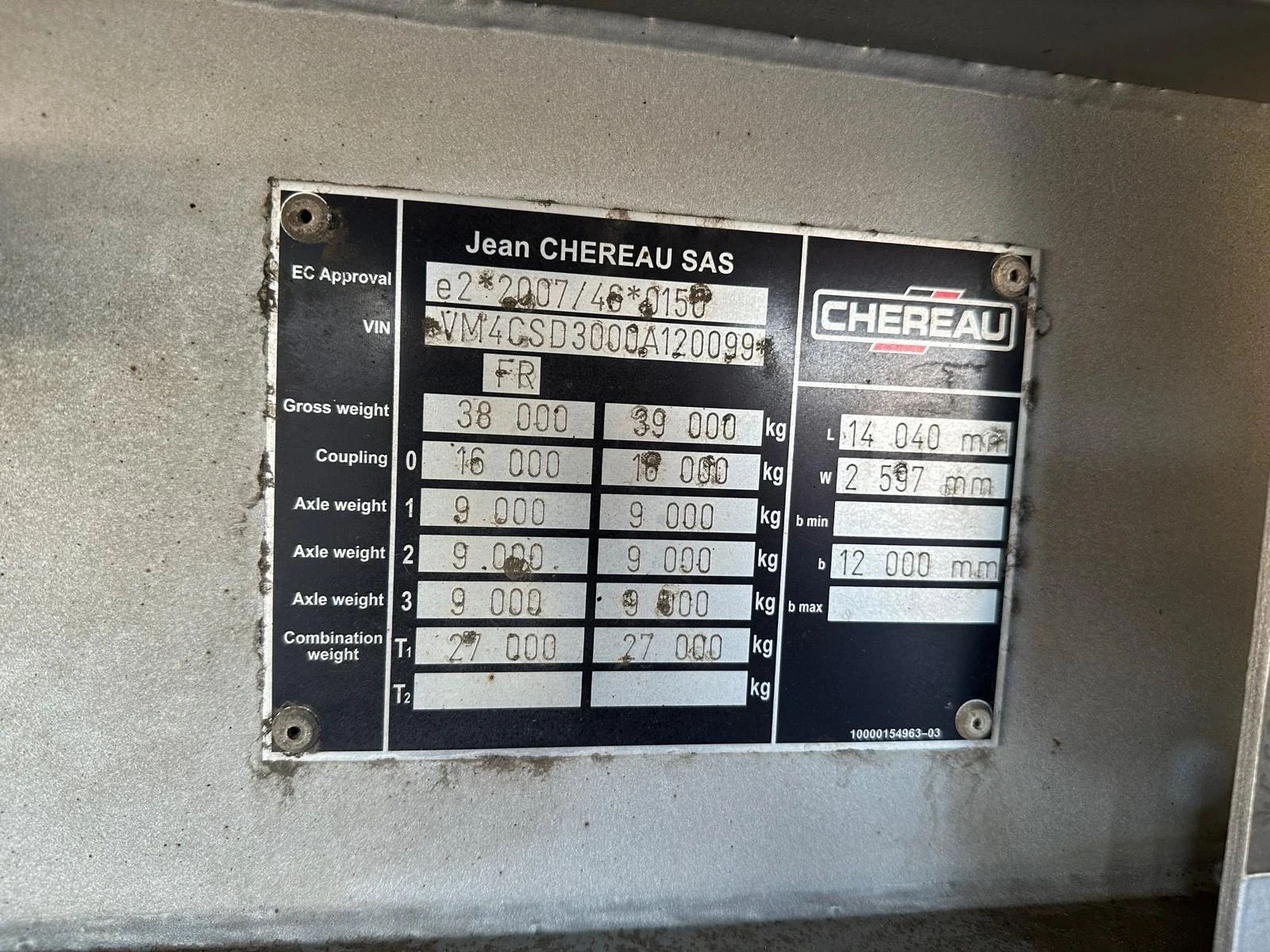  Chereau Carrier Vector 1550  | Mobile.bg   13