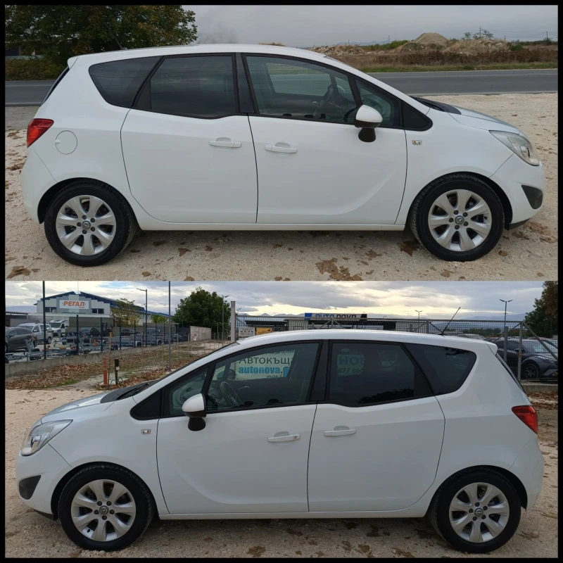 Opel Meriva 1.4 ГАЗ. ТОП СЪСТОЯНИЕ, снимка 11 - Автомобили и джипове - 52189670