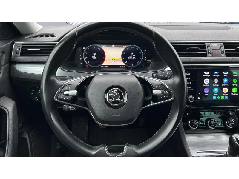 Skoda Superb 2.0 TDi M/T, Месечна вноска от 232  , снимка 13 - Автомобили и джипове - 53079015