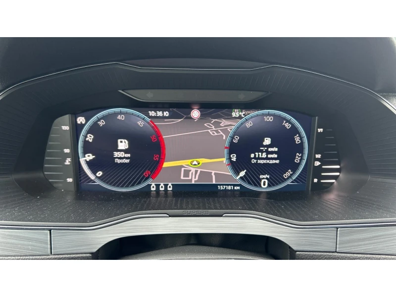 Skoda Superb 2.0 TDi M/T, Месечна вноска от 232  , снимка 14 - Автомобили и джипове - 53079015