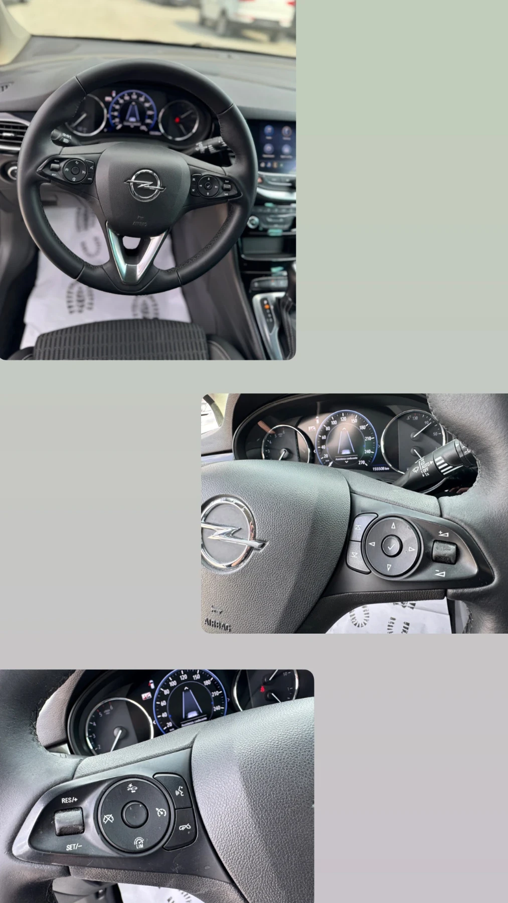 Opel Astra 1.5CDTI/АВТОМАТ/ФЕЙС-ЛИФТ/ДИГИТАЛ/155.000км/НОВА, снимка 14 - Автомобили и джипове - 53755581