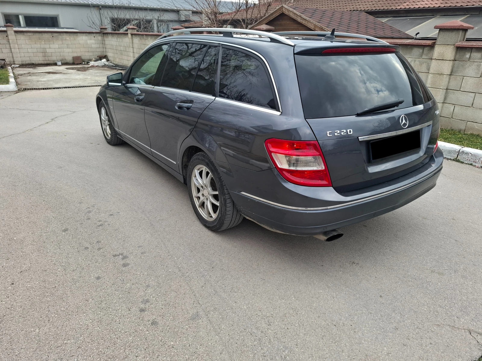 Mercedes-Benz C 220 2.2CDI 170к.с. Нави Фейс ОМ646, снимка 6 - Автомобили и джипове - 54012796