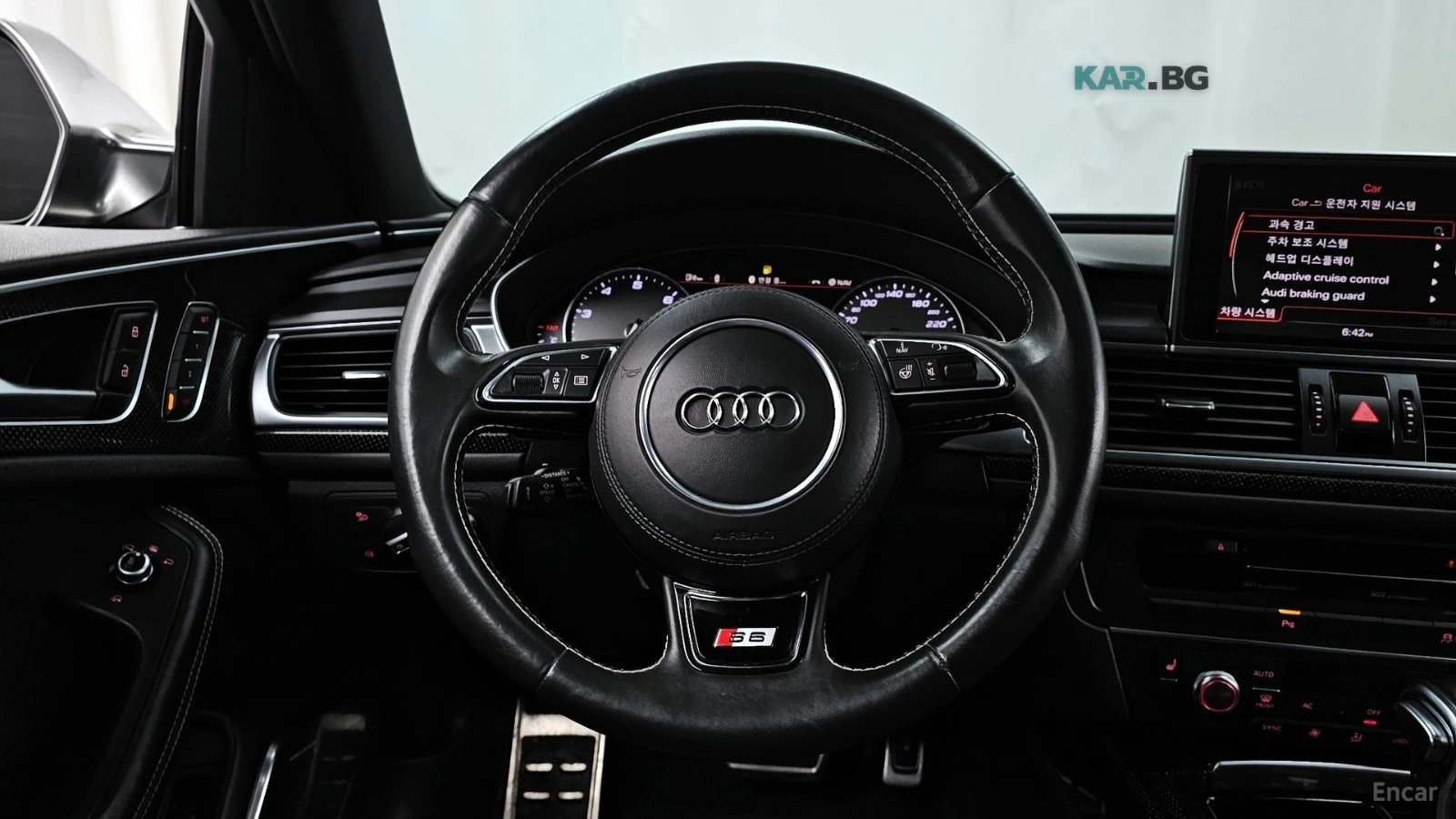 Audi S6 QUATTRO* ДИСТРОНИК* 360* КАМЕРИ* ПОДГРЕВ* ШИБИДАХ*, снимка 6 - Автомобили и джипове - 54760120