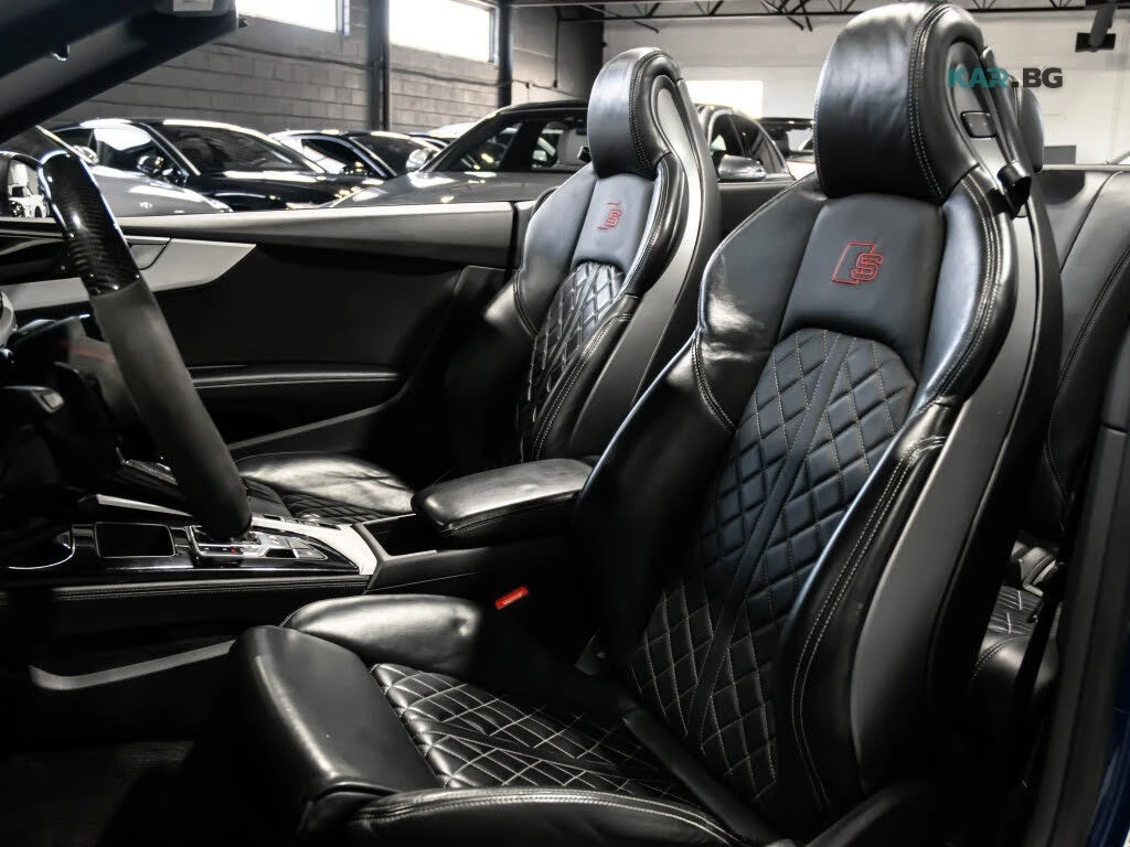 Audi S5 Technik Cabriolet * АвтоКредит* (ЦЕНА ДО БГ), снимка 14 - Автомобили и джипове - 54931614