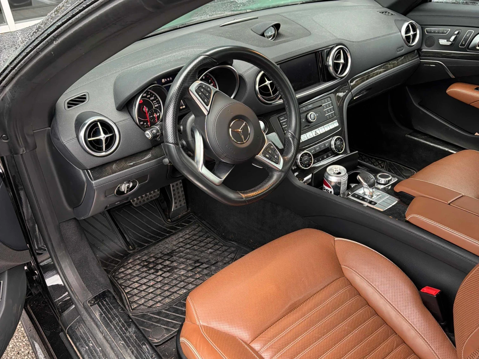 Mercedes-Benz SL 400 450 / ПОДГРЕВ / KEYLESS/ БЕЗ ИНЦИДЕНТИ / CARFAX, снимка 5 - Автомобили и джипове - 55502435