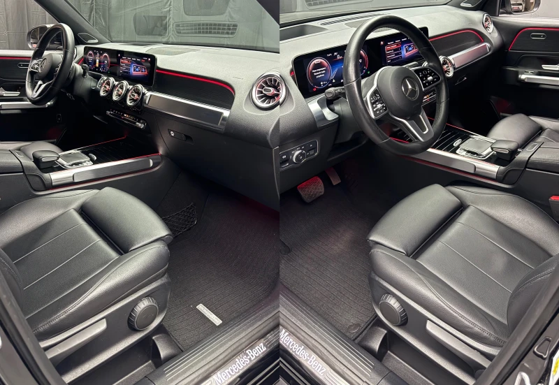 Mercedes-Benz GLB 4х4/220d/190kc/6+ 1/Печка/Масаж/Burmester/Keyless, снимка 7 - Автомобили и джипове - 49378256