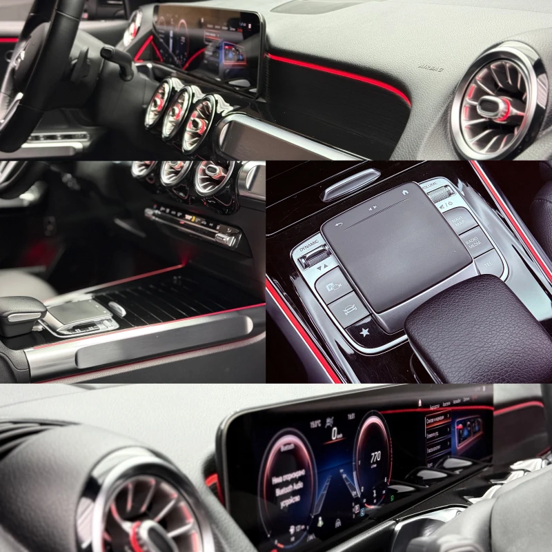 Mercedes-Benz GLB 4х4/220d/190kc/6+ 1/Печка/Масаж/Burmester/Keyless, снимка 13 - Автомобили и джипове - 49378256